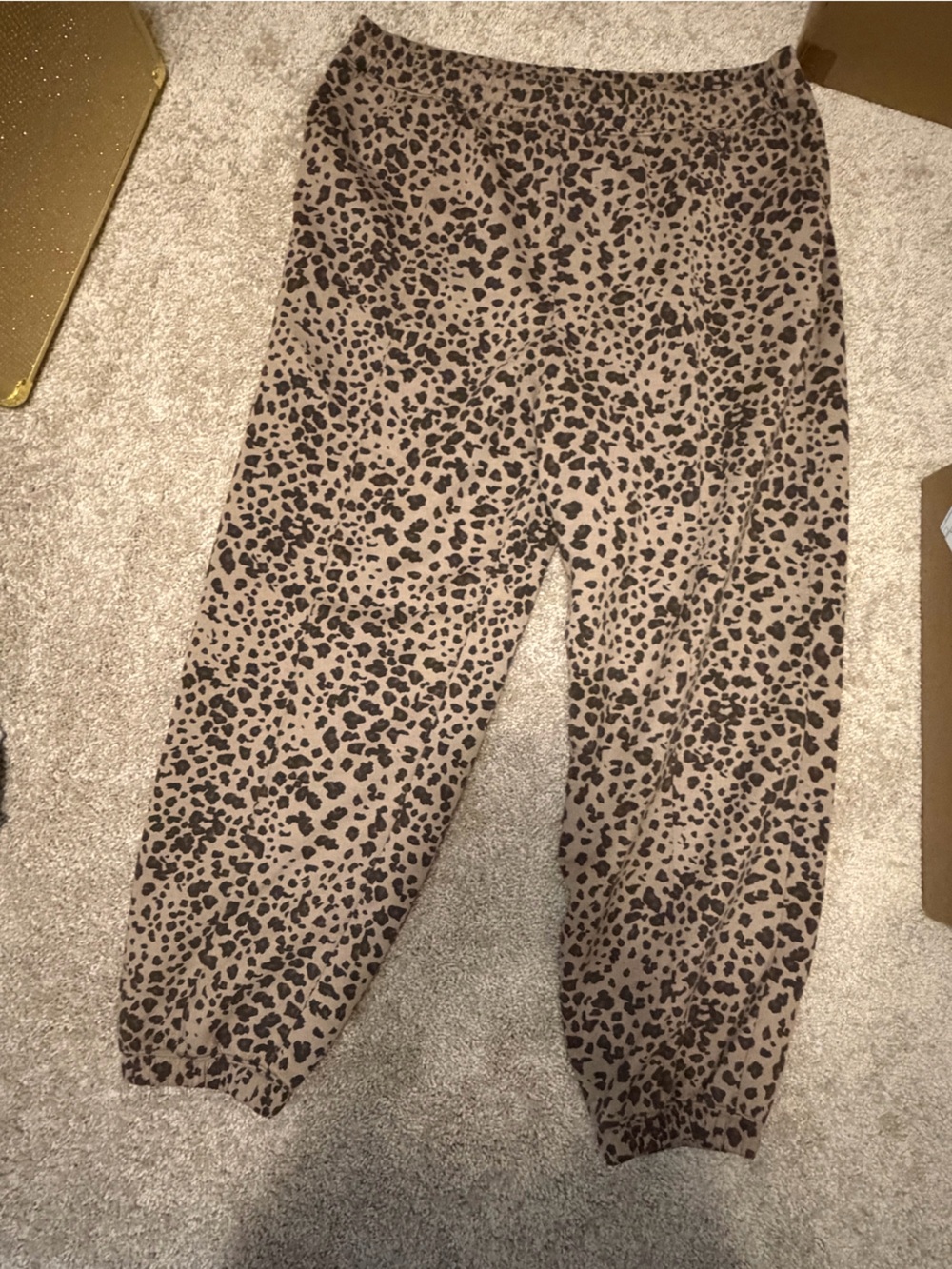 Abercrombie YPB- Leopard Print Sweatpants